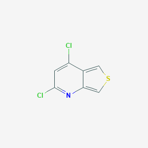 molecular formula C7H3Cl2NS B058346 2,4-Dichlorothieno[3,4-B]pyridine CAS No. 124555-08-4