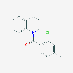 1-(2-chloro-4-methylbenzoyl)-1,2,3,4-tetrahydroquinoline