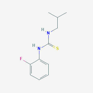 1-(2-Fluorophenyl)-3-(2-methylpropyl)thiourea