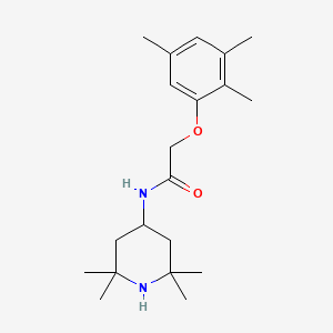 molecular formula C20H32N2O2 B5834729 N-(2,2,6,6-tetramethyl-4-piperidinyl)-2-(2,3,5-trimethylphenoxy)acetamide 