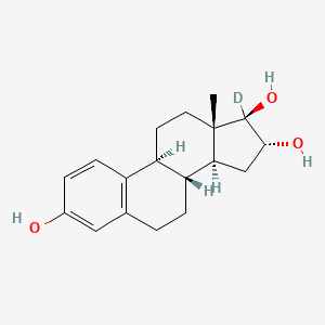 molecular formula C18H24O3 B583480 エストリオール-d1 CAS No. 55727-98-5