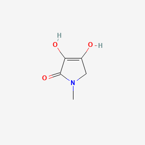 molecular formula C5H7NO3 B583483 3,4-Dihydroxy-1-methyl-1H-pyrrol-2(5H)-one CAS No. 156861-94-8