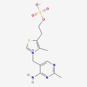 molecular formula C12H16N4O4S2 B583490 硫胺素硫酸盐 CAS No. 2380-61-2