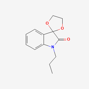 1'-propylspiro[1,3-dioxolane-2,3'-indol]-2'(1'H)-one