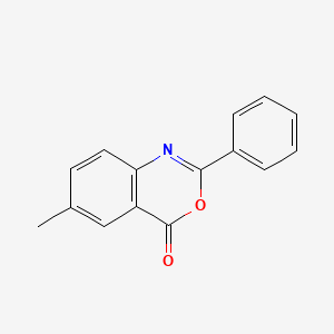 molecular formula C15H11NO2 B5835039 6-methyl-2-phenyl-4H-3,1-benzoxazin-4-one CAS No. 117039-85-7