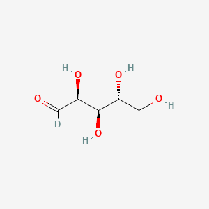 molecular formula C5H10O5 B583506 D-Arabinose-1-d CAS No. 77583-92-7