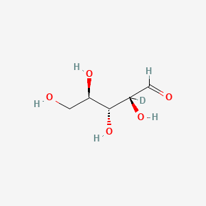 molecular formula C5H10O5 B583507 D-阿拉伯糖-2-d CAS No. 288846-87-7