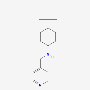 (4-tert-butylcyclohexyl)(4-pyridinylmethyl)amine