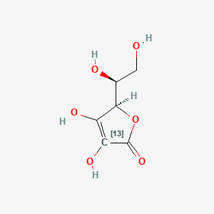 molecular formula C6H8O6 B583511 L-Ascorbic acid-2-13C CAS No. 178101-89-8
