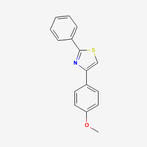 4-(4-methoxyphenyl)-2-phenyl-1,3-thiazole
