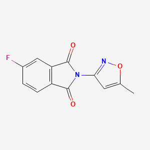 5-fluoro-2-(5-methyl-3-isoxazolyl)-1H-isoindole-1,3(2H)-dione