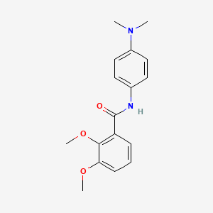 N-[4-(dimethylamino)phenyl]-2,3-dimethoxybenzamide
