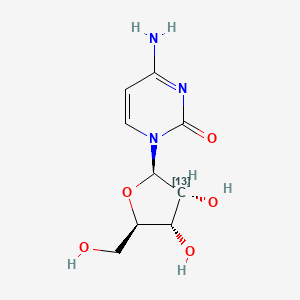 B583530 cytidine-2'-13C CAS No. 478511-19-2