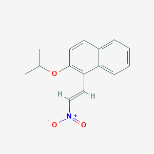 2-isopropoxy-1-(2-nitrovinyl)naphthalene