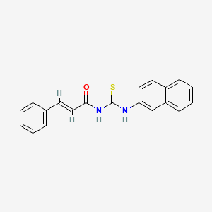 N-[(2-naphthylamino)carbonothioyl]-3-phenylacrylamide