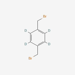 molecular formula C8H8Br2 B583547 1,4-Di(bromomethyl)benzene-d4 CAS No. 74903-75-6
