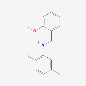 molecular formula C16H19NO B5835500 (2,5-dimethylphenyl)(2-methoxybenzyl)amine 