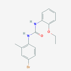 N-(4-bromo-2-methylphenyl)-N'-(2-ethoxyphenyl)urea