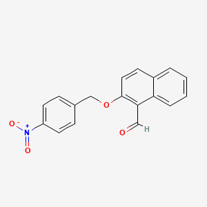 2-[(4-nitrobenzyl)oxy]-1-naphthaldehyde