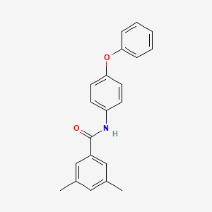 3,5-dimethyl-N-(4-phenoxyphenyl)benzamide