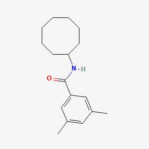 N-cyclooctyl-3,5-dimethylbenzamide