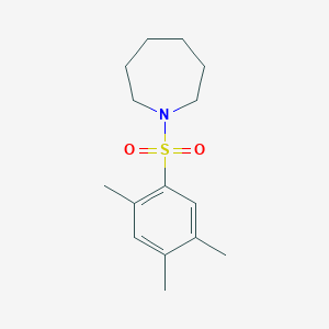 1-[(2,4,5-trimethylphenyl)sulfonyl]azepane