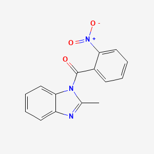 2-methyl-1-(2-nitrobenzoyl)-1H-benzimidazole