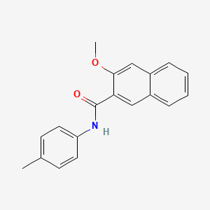 3-methoxy-N-(4-methylphenyl)-2-naphthamide