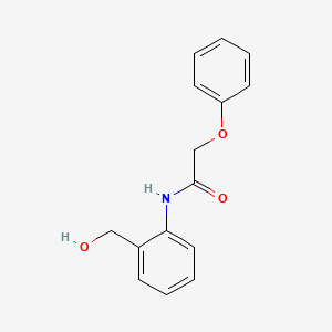 N-[2-(hydroxymethyl)phenyl]-2-phenoxyacetamide