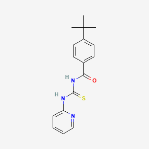 4-tert-butyl-N-[(2-pyridinylamino)carbonothioyl]benzamide