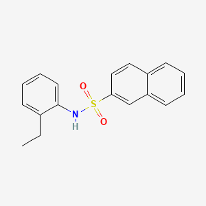 N-(2-ethylphenyl)-2-naphthalenesulfonamide