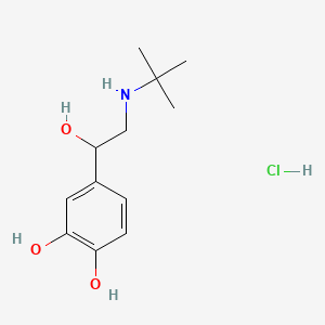 molecular formula C12H20ClNO3 B583586 盐酸科特罗醇 CAS No. 52872-37-4