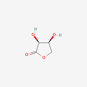 molecular formula C4H6O4 B583595 (3S,4S)-3,4-Dihydroxydihydrofuran-2(3H)-one CAS No. 23732-40-3