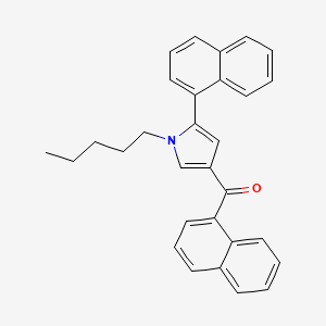 Naphthalen-1-yl-(5-naphthalen-1-yl-1-pentylpyrrol-3-yl)methanone