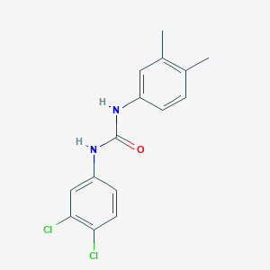 molecular formula C15H14Cl2N2O B5836054 N-(3,4-dichlorophenyl)-N'-(3,4-dimethylphenyl)urea 