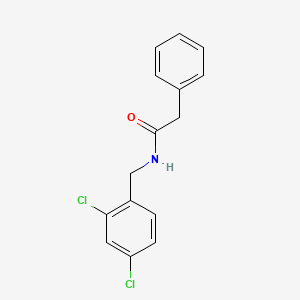 molecular formula C15H13Cl2NO B5836060 N-(2,4-dichlorobenzyl)-2-phenylacetamide 