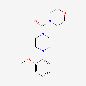 4-{[4-(2-methoxyphenyl)-1-piperazinyl]carbonyl}morpholine