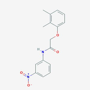 molecular formula C16H16N2O4 B5836689 2-(2,3-dimethylphenoxy)-N-(3-nitrophenyl)acetamide 