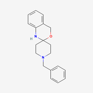 molecular formula C19H22N2O B5836859 1'-benzyl-1,4-dihydrospiro[3,1-benzoxazine-2,4'-piperidine] 