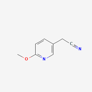 molecular formula C8H8N2O B583687 2-(6-Methoxypyridin-3-YL)acetonitrile CAS No. 154403-85-7