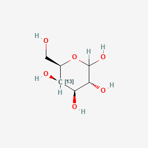 molecular formula C6H12O6 B583689 D-[4-13C]Galactose CAS No. 478518-58-0
