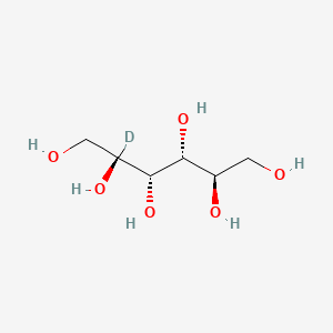 molecular formula C6H14O6 B583724 D-葡萄糖醇-2-d CAS No. 75607-68-0