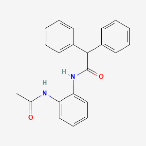 N-[2-(acetylamino)phenyl]-2,2-diphenylacetamide