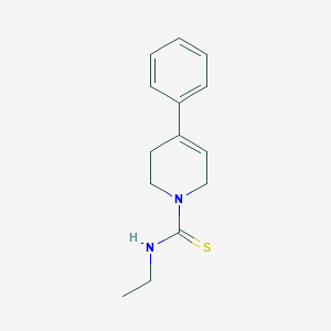 N-ethyl-4-phenyl-3,6-dihydro-1(2H)-pyridinecarbothioamide