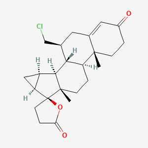 molecular formula C24H31ClO3 B583731 7-Chloromethyl Drospirenone CAS No. 932388-90-4
