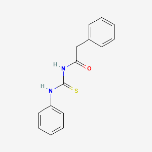 N-(anilinocarbonothioyl)-2-phenylacetamide