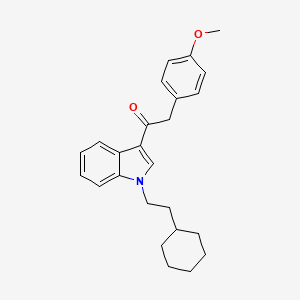 molecular formula C25H29NO2 B583741 RCS-8 4-methoxy isomer CAS No. 1427326-10-0