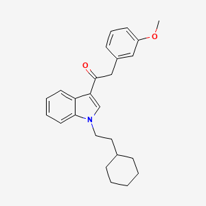 molecular formula C25H29NO2 B583742 RCS-8 3-methoxy isomer CAS No. 1427326-08-6