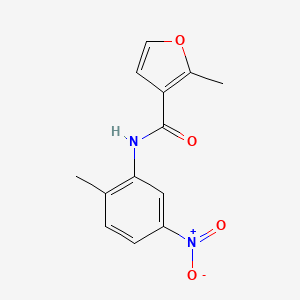 2-methyl-N-(2-methyl-5-nitrophenyl)-3-furamide