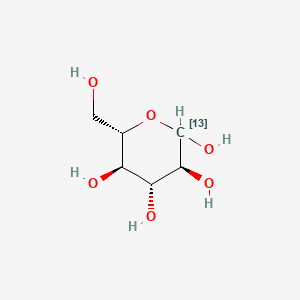 molecular formula C6H12O6 B583745 L-[1-13C]Glucose CAS No. 478519-02-7